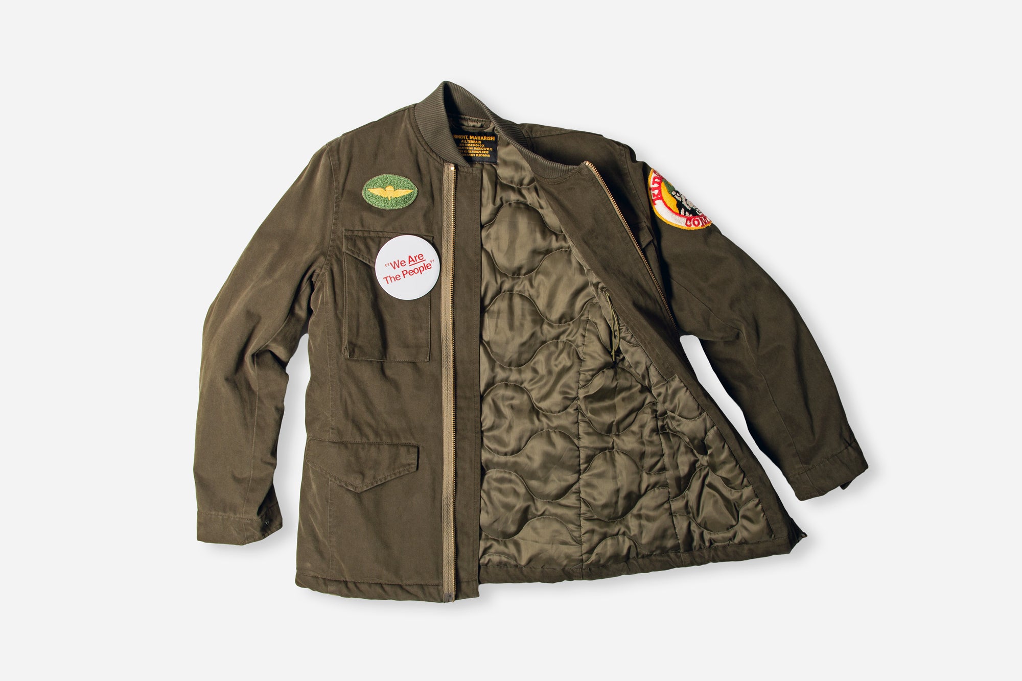 Maharishiマハリシ M-65 ジャケット We Are The People – Maharishi