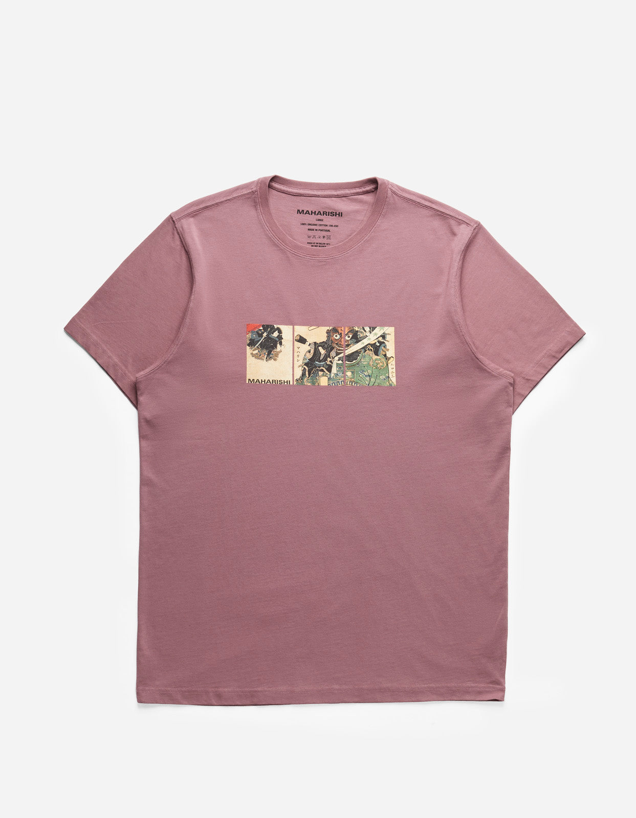 1071 Kuroko Organic T-Shirt Murasaki Purple