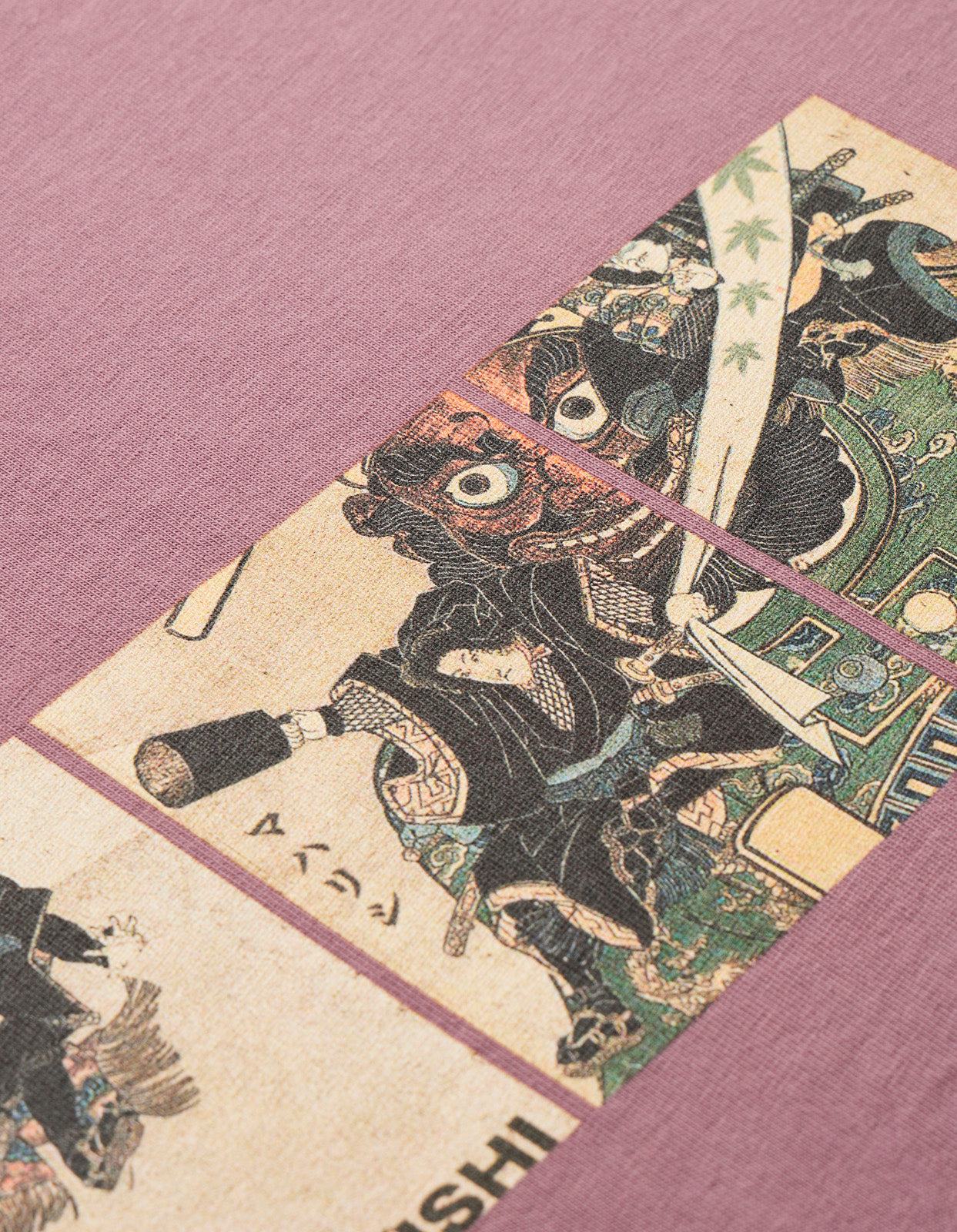 1071 Kuroko Organic T-Shirt Murasaki Purple