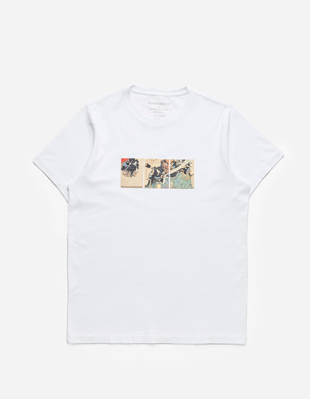 Spædbarn Thriller symbol Maharishi | Kuroko Organic T-Shirt White