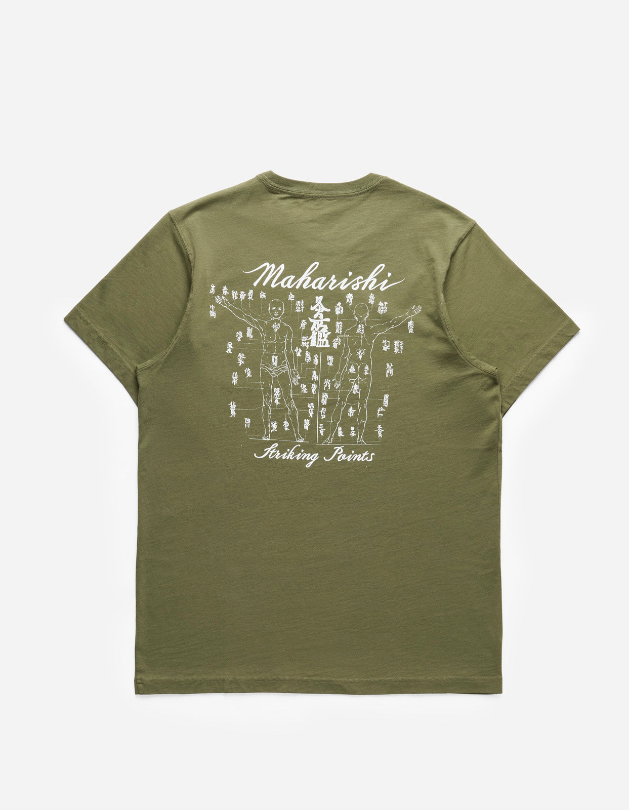 1073 Striking Point Organic T-Shirt Olive