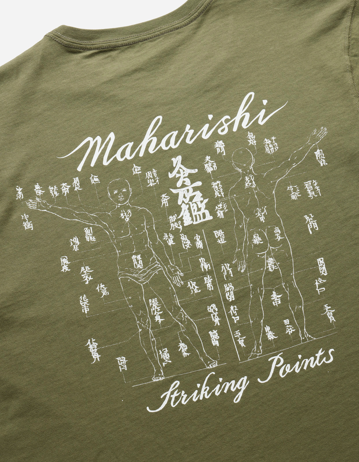 1073 Striking Point Organic T-Shirt Olive