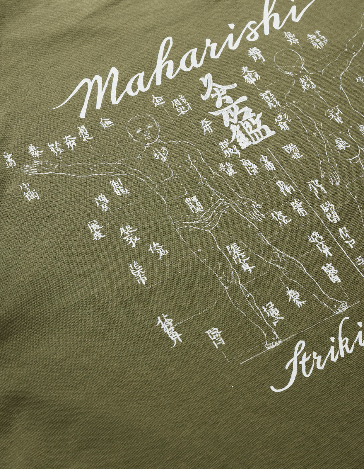 1073 Striking Point Organic T-Shirt Olive