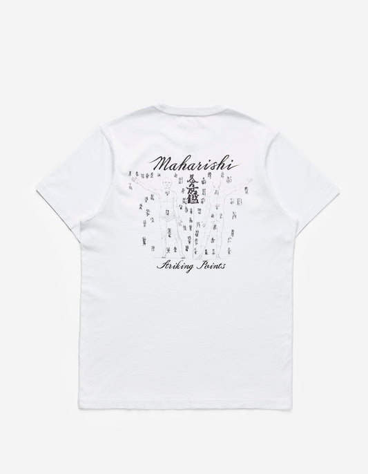 1073 Striking Point Organic T-Shirt White