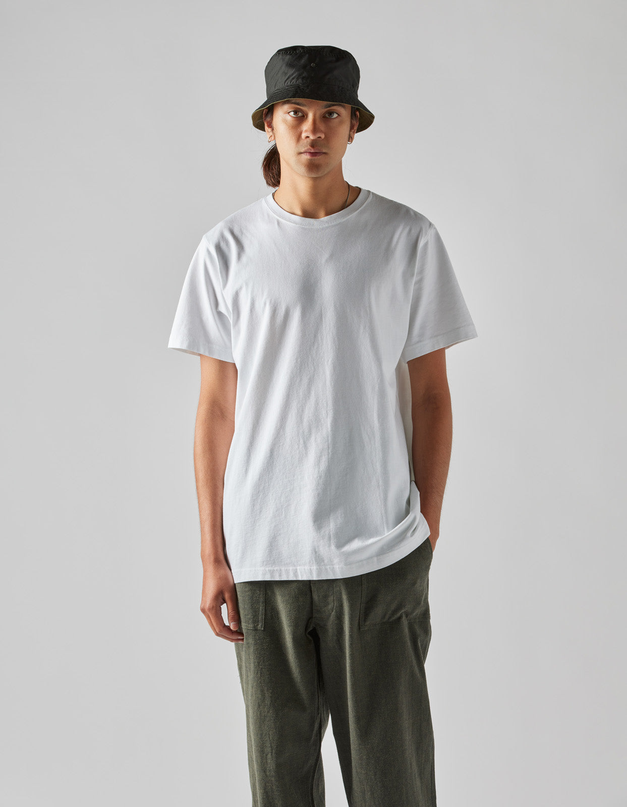 1073 Striking Point Organic T-Shirt White