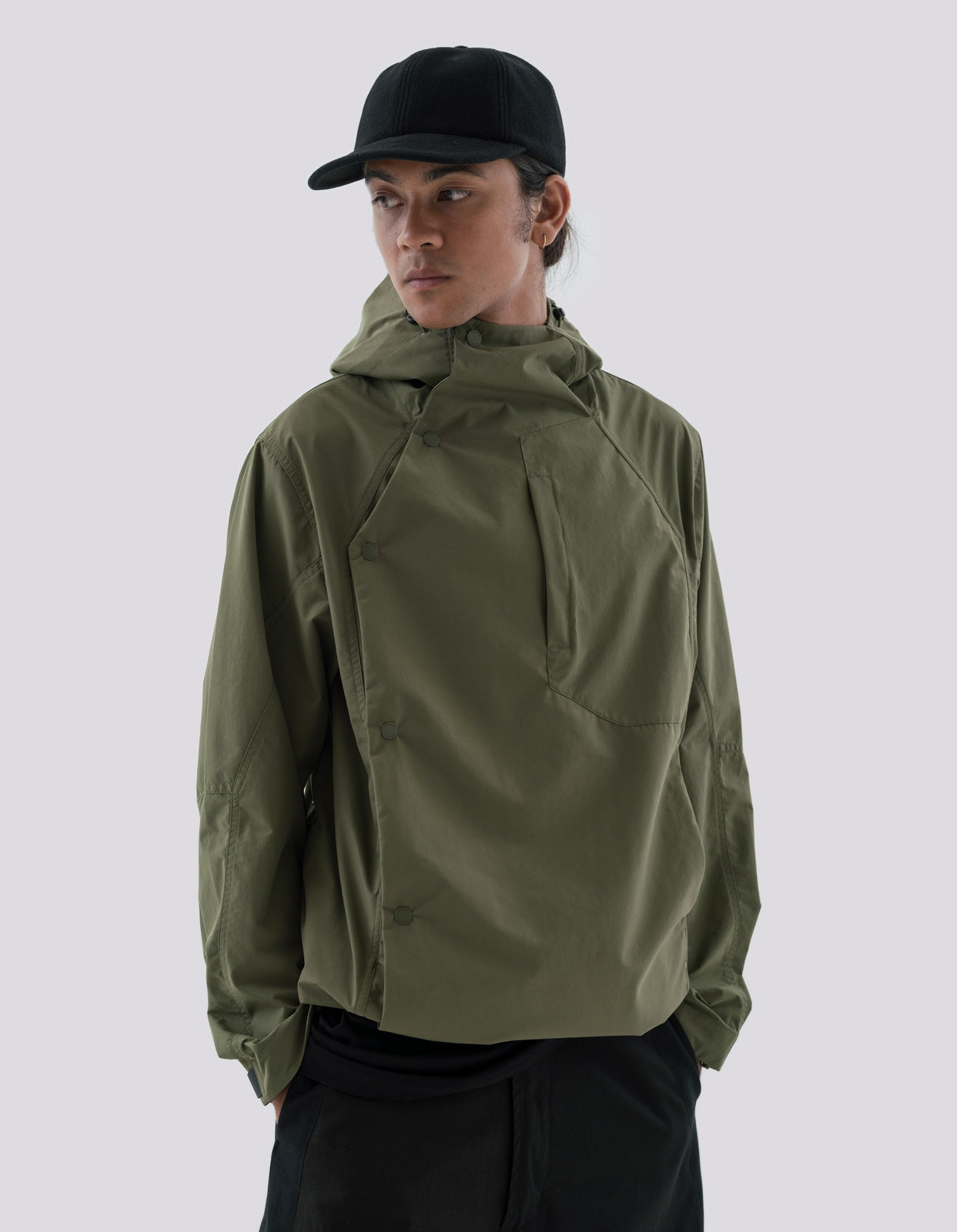 1074 Waterproof Tech Han Parka Olive