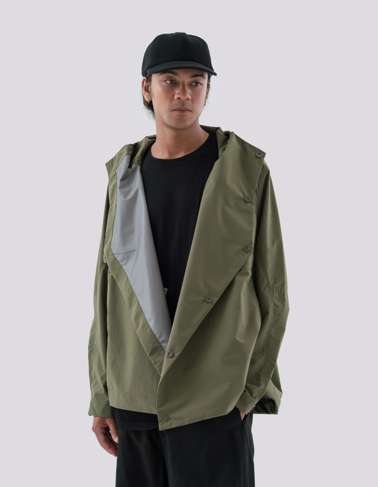 1074 Waterproof Tech Han Parka Olive