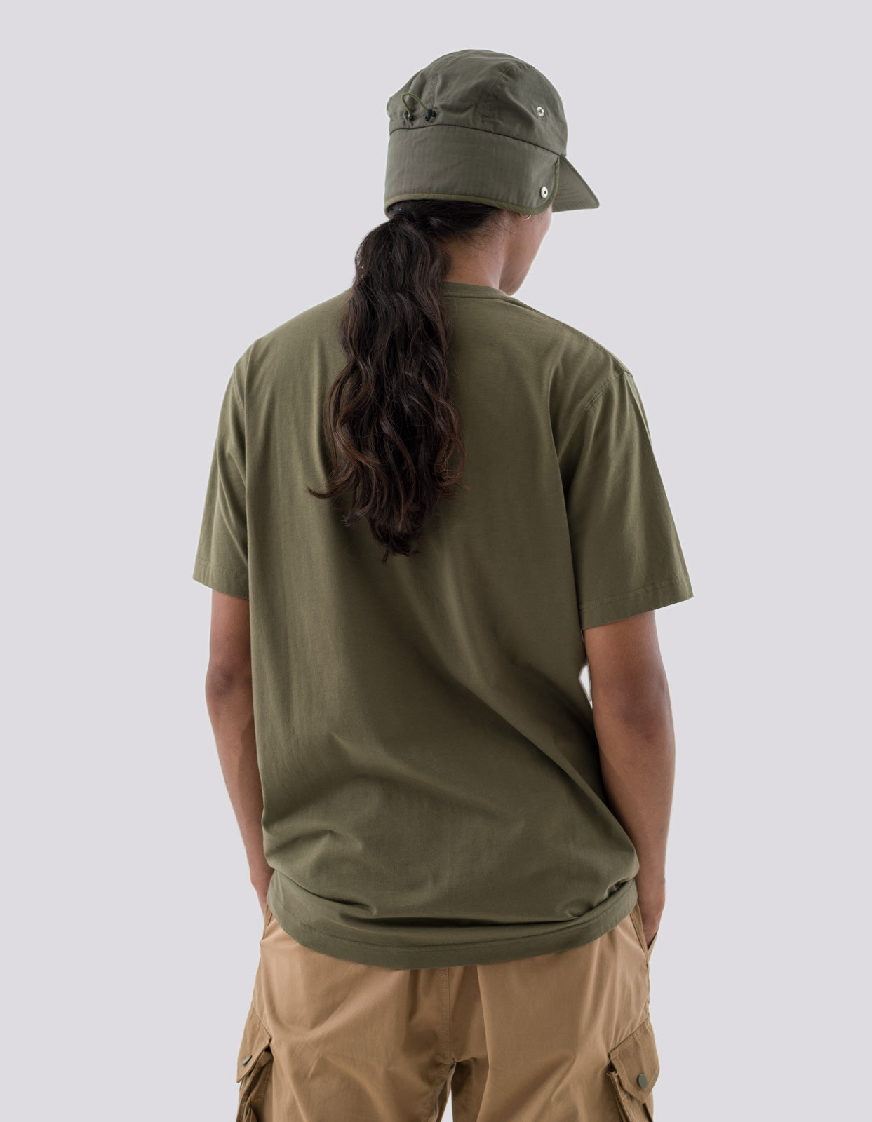 1079 Tiger vs. Samurai T-Shirt Olive