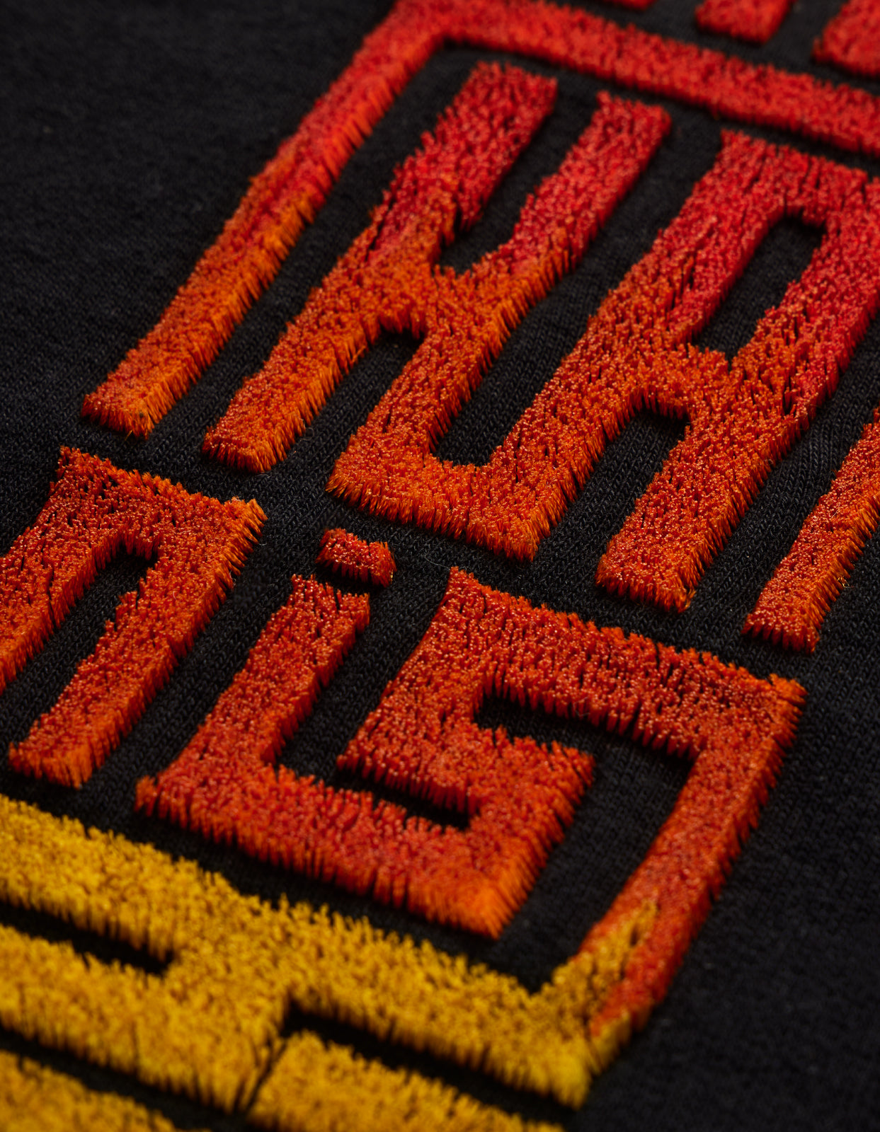 1082 Hikeshi Embroidered Sweatpants Black