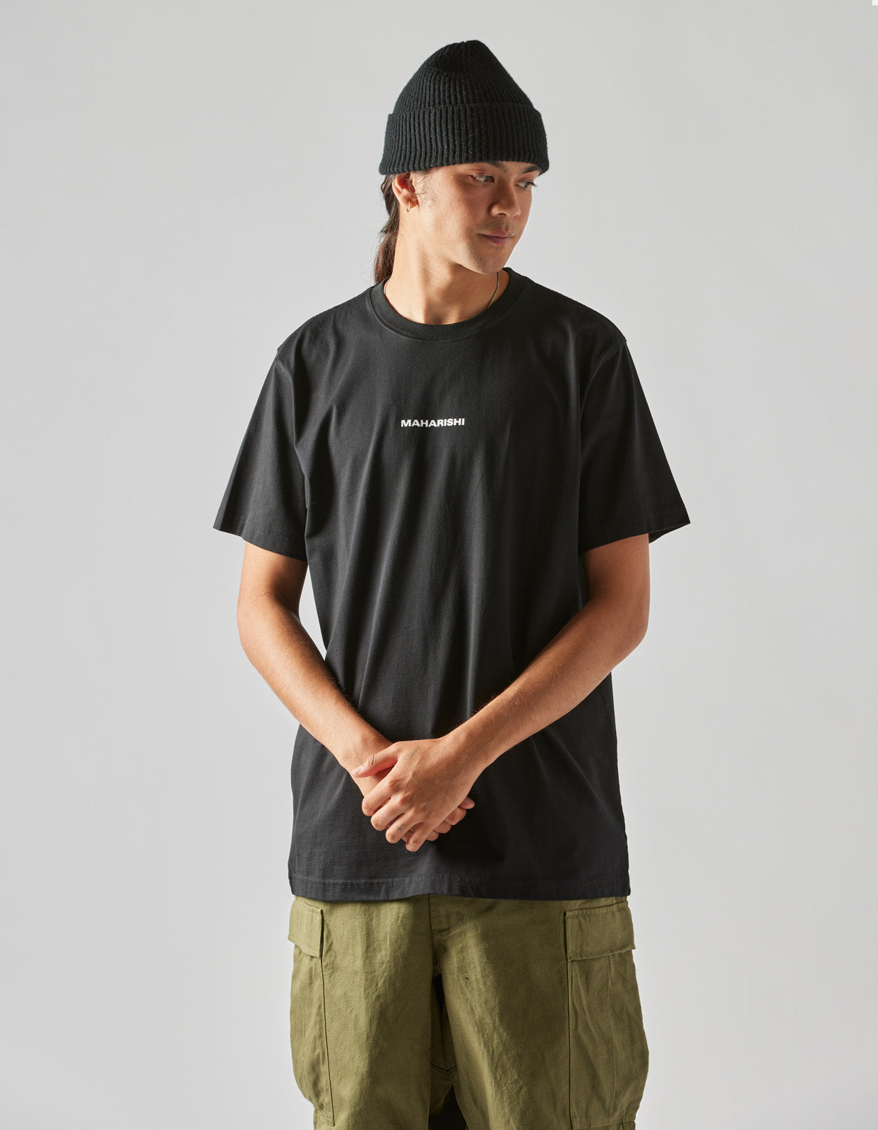 1105 The Man in the Mask T-Shirt Black