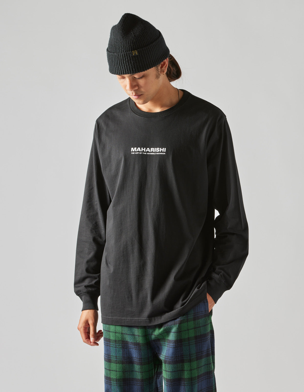 1106 The Jaguar Mask L/S T-Shirt Black