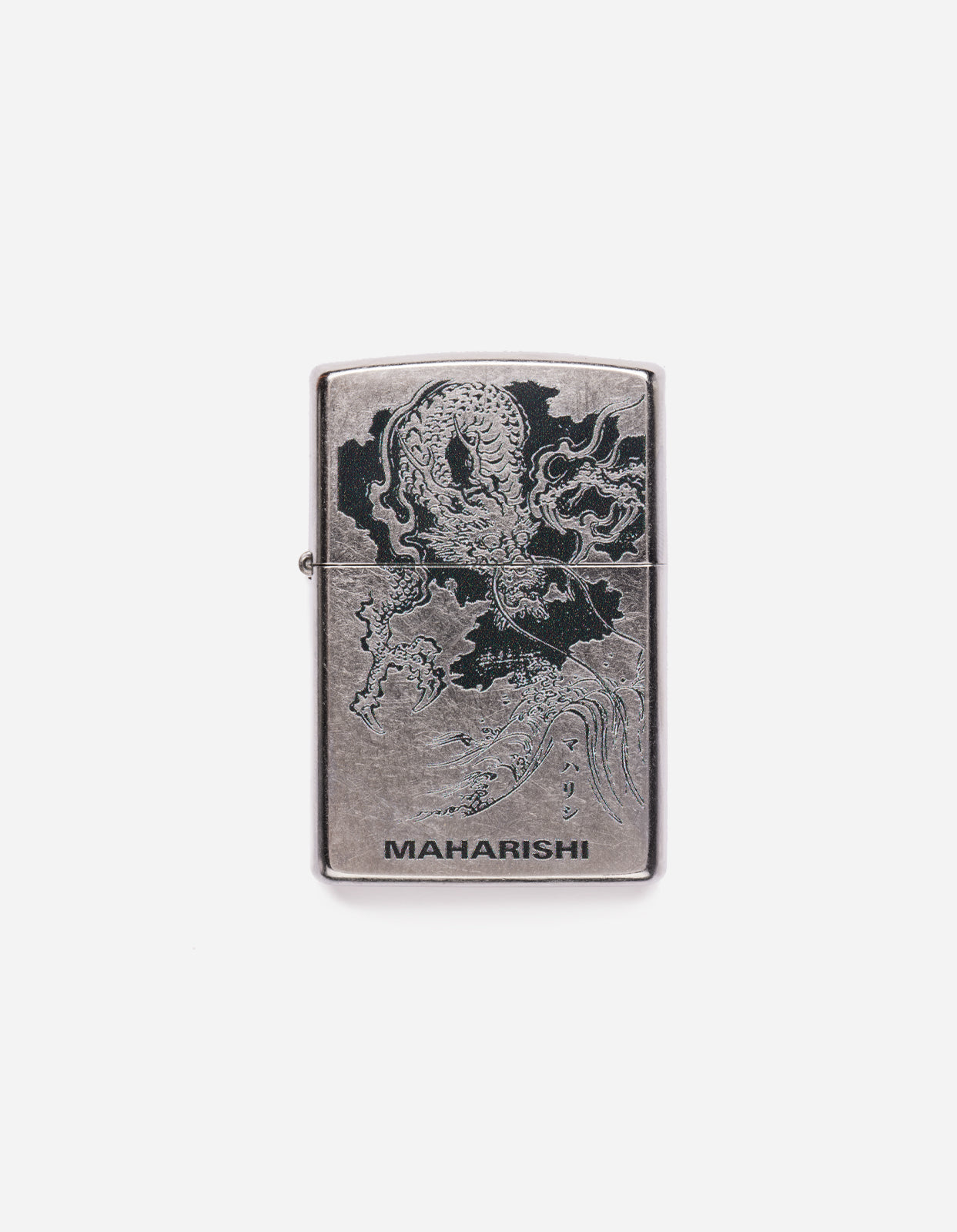 1125 Fire Dragon Engraved Zippo® Lighter Silver