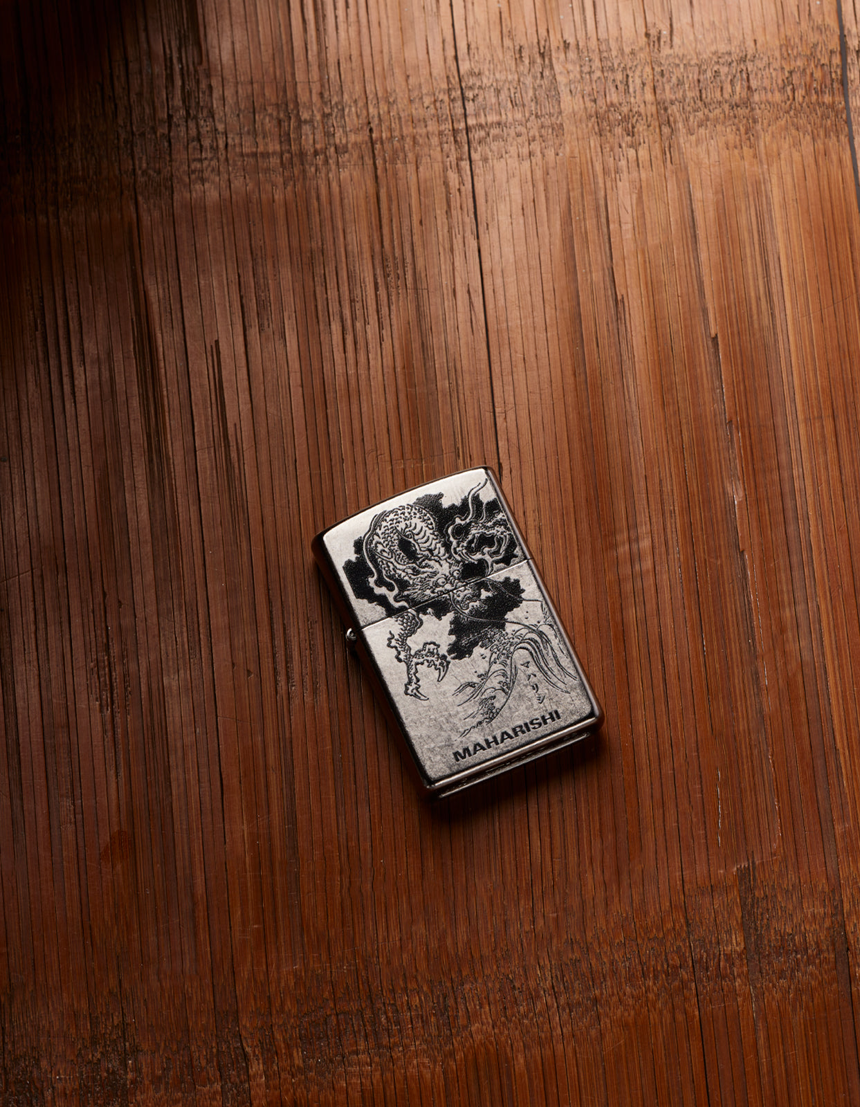 1125 Fire Dragon Engraved Zippo® Lighter Silver