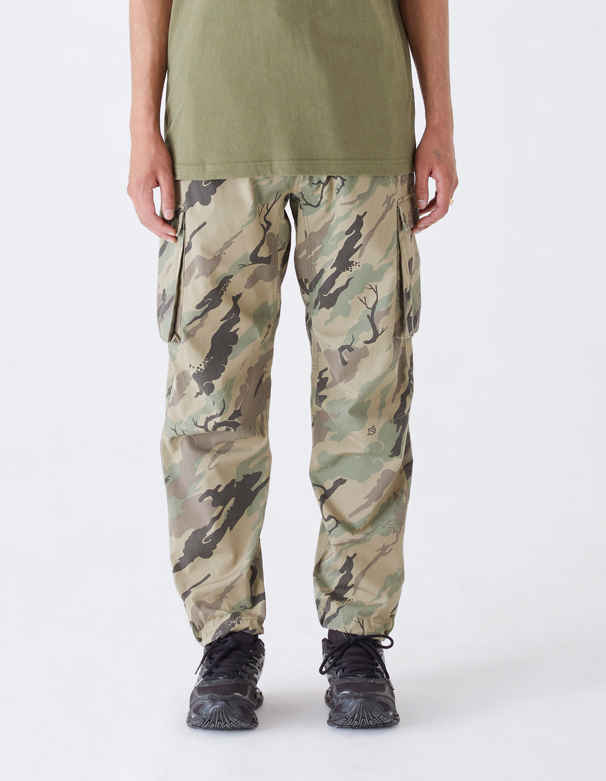 4309 DPM: Bonsai Forest Cargo Track Pants Woodland