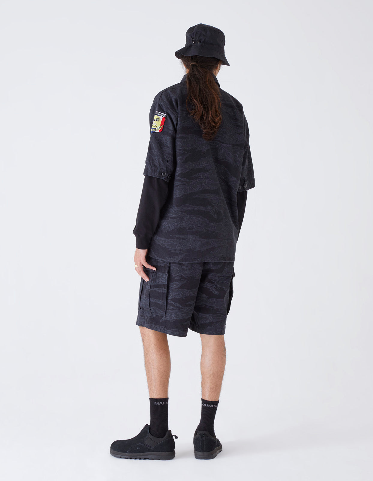 4290 Tigerstripe Advisor's Overshirt Subdued Night