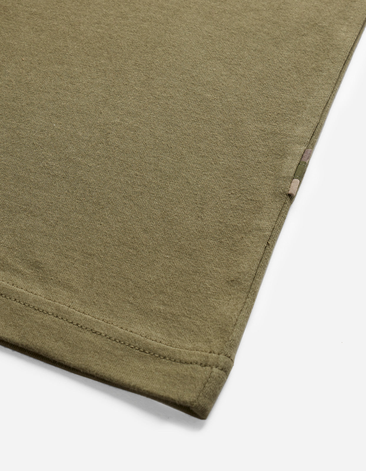 4501 Ninjutsu Embroidered T-Shirt Olive OG-107F