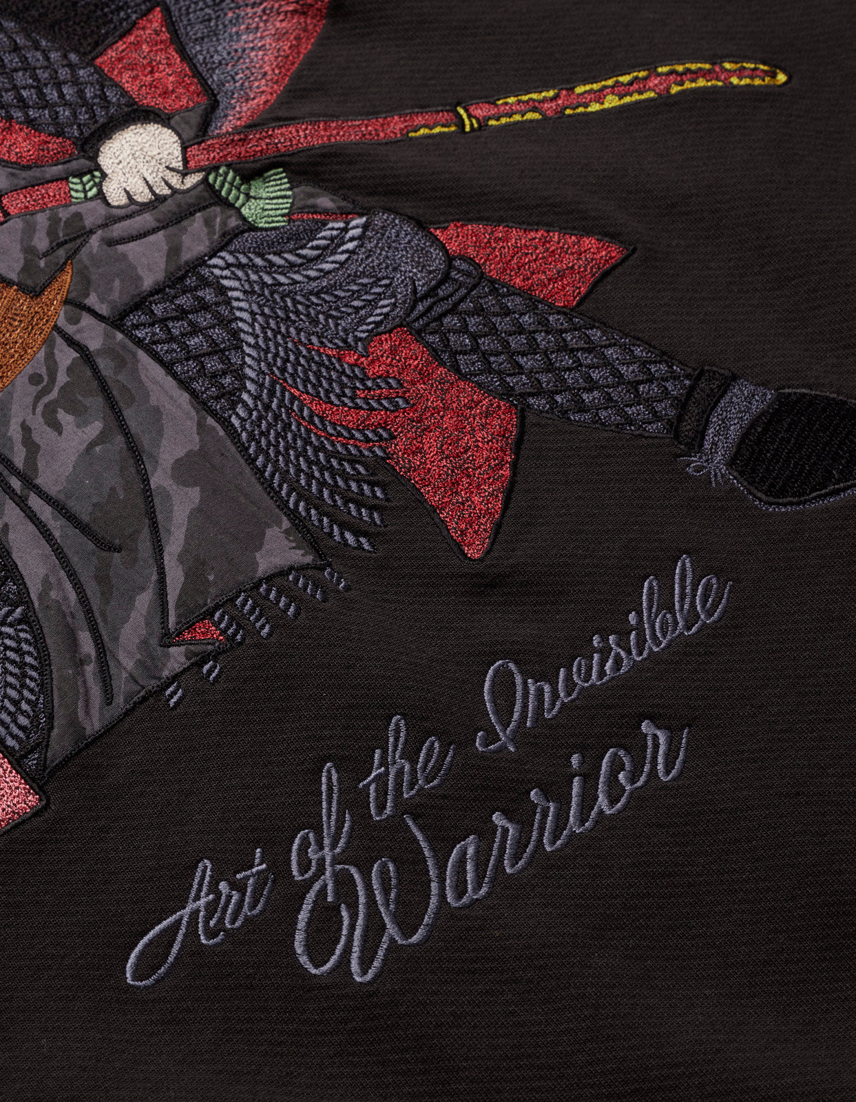 4502 Invisible Warrior Hooded Sweat Black