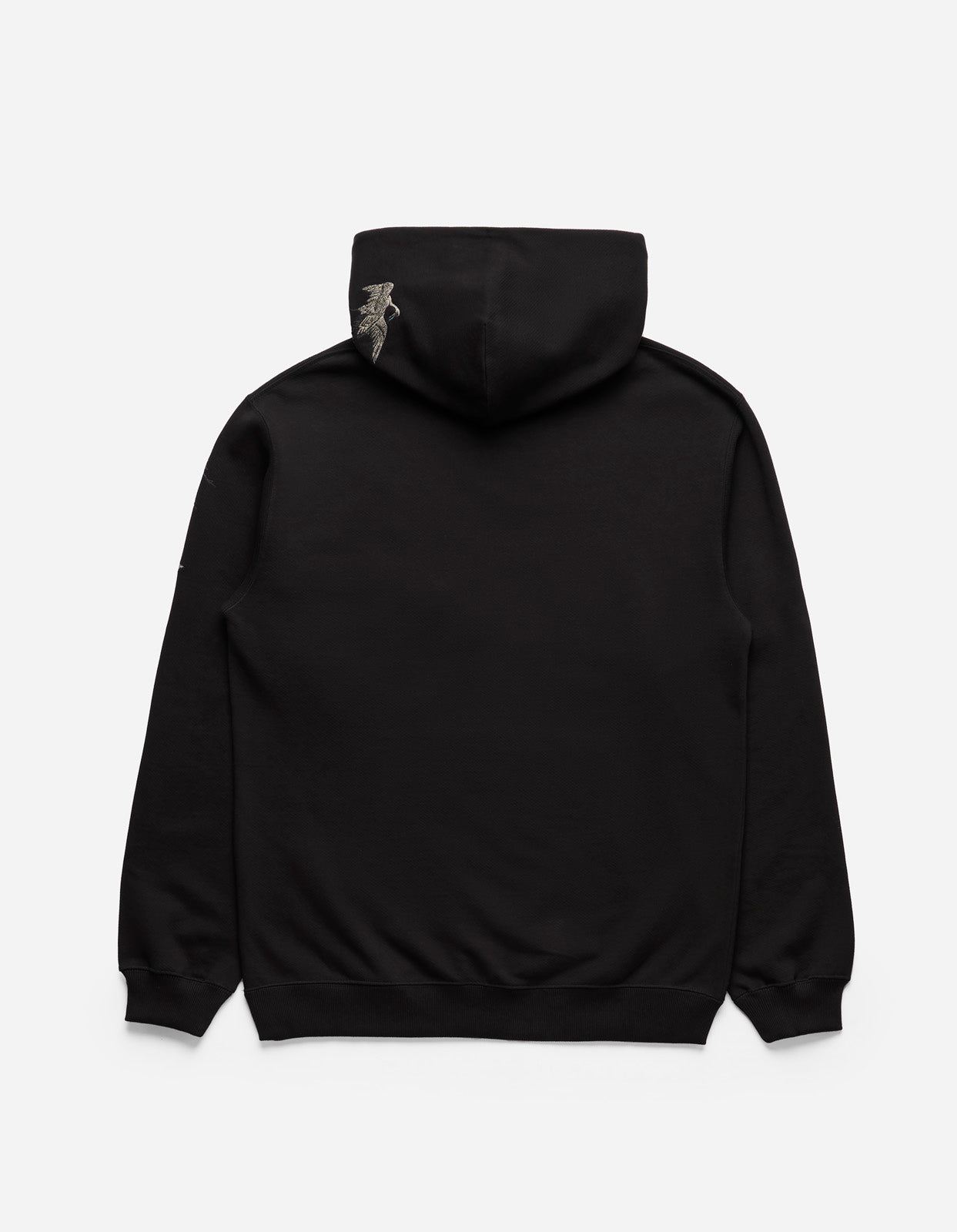 4506 Peace Cranes Hooded Sweat Black