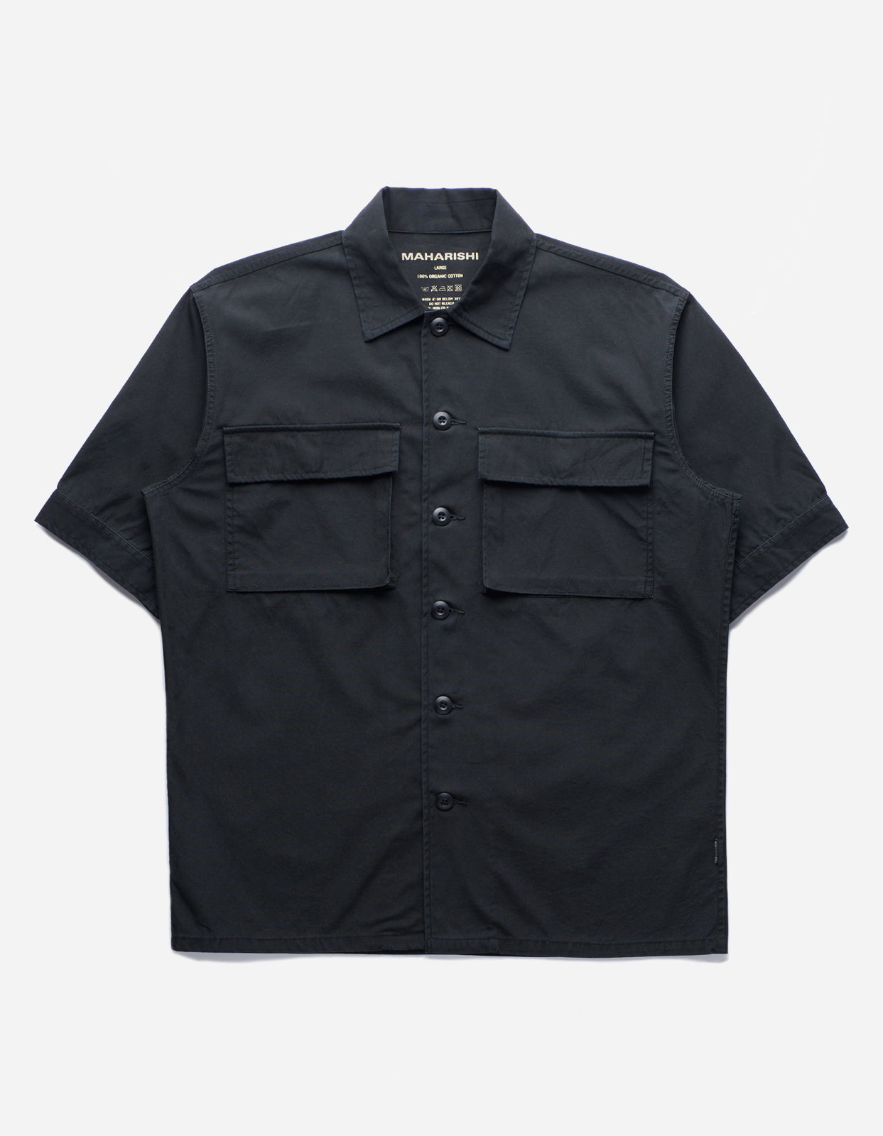 4513 Advisor's Overshirt Black BLK-108F