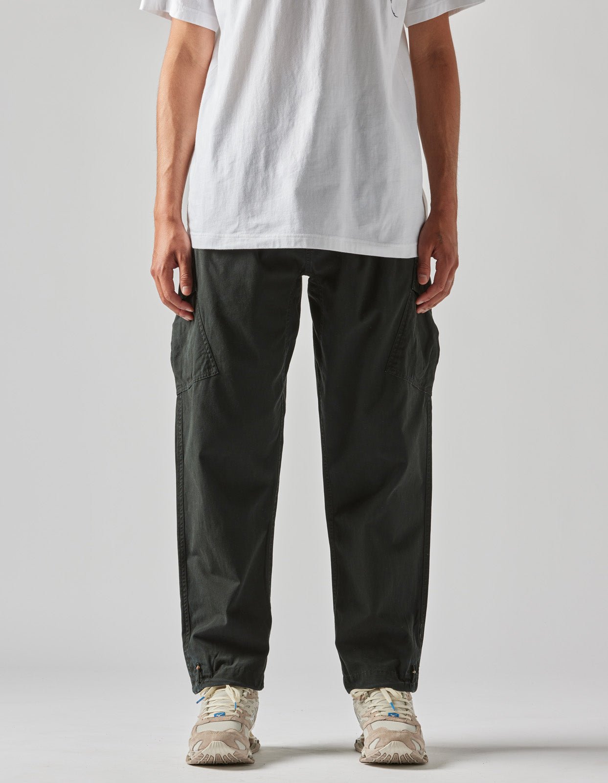 4514 Cargo Track Pants Black BLK-108F