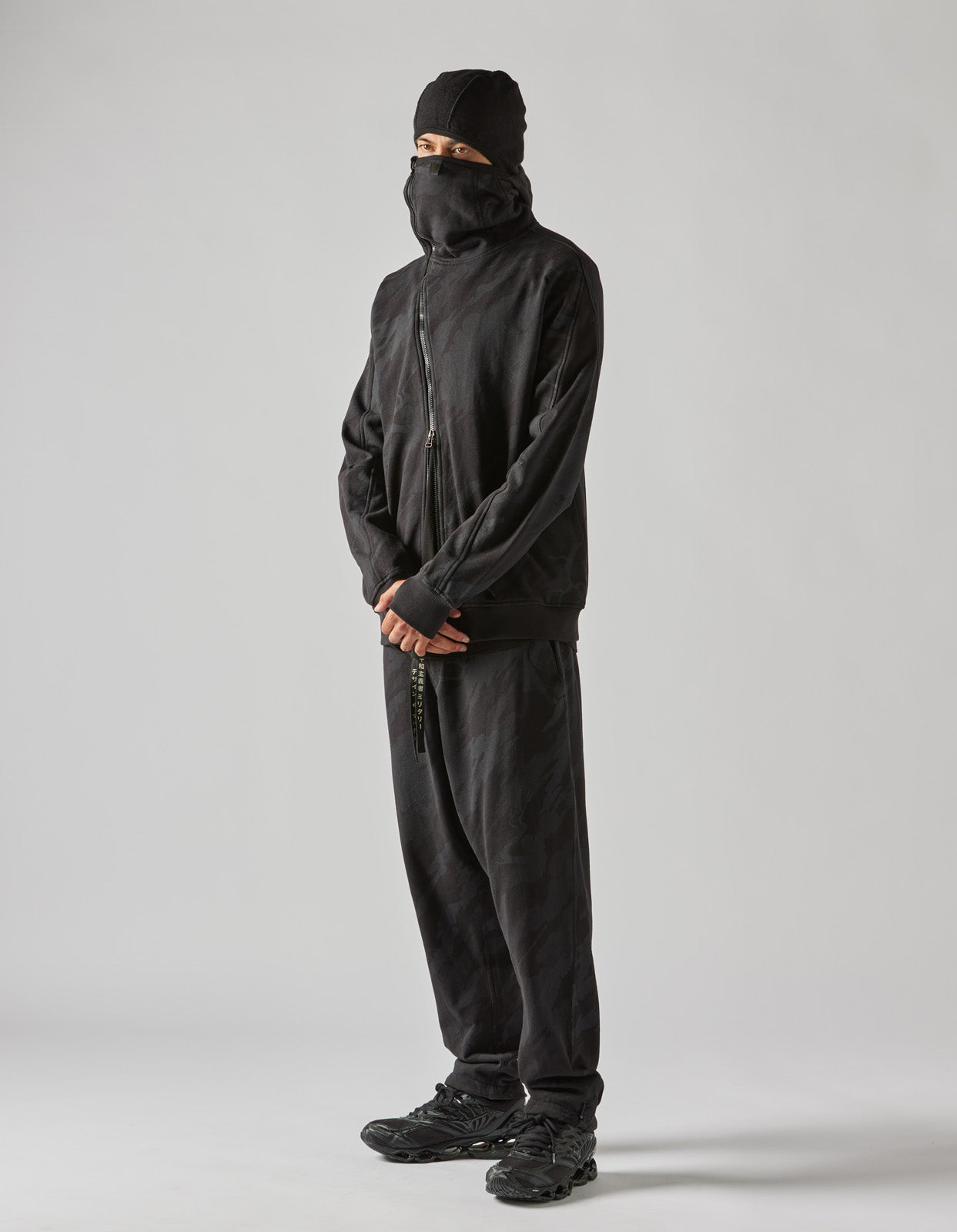 4518 Camo Shinobi Hooded Sweat Subdued Night