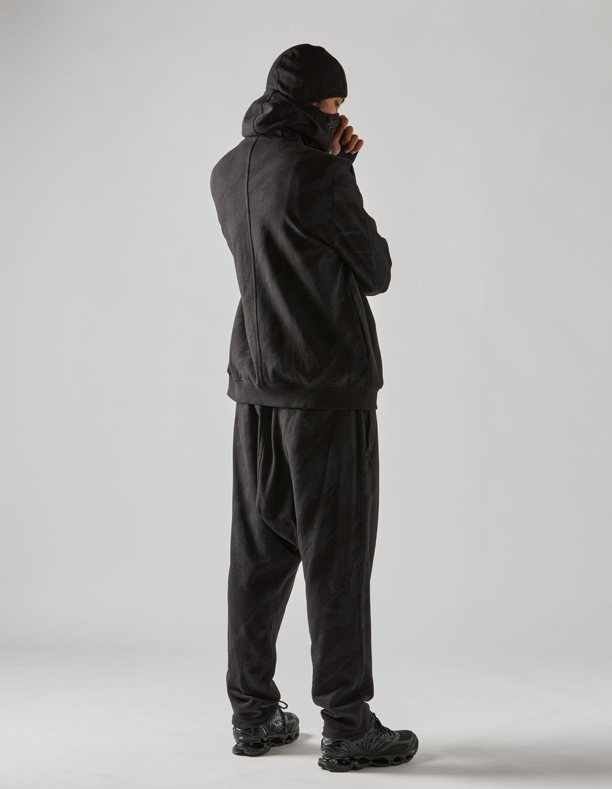4518 Camo Shinobi Hooded Sweat Subdued Night