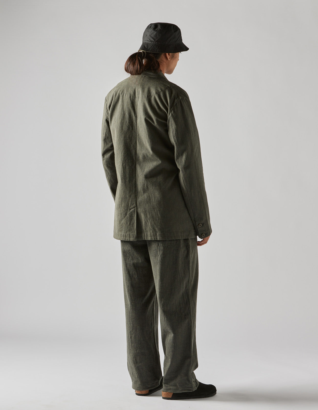 4525 Polaris Kimono Blazer Charcoal
