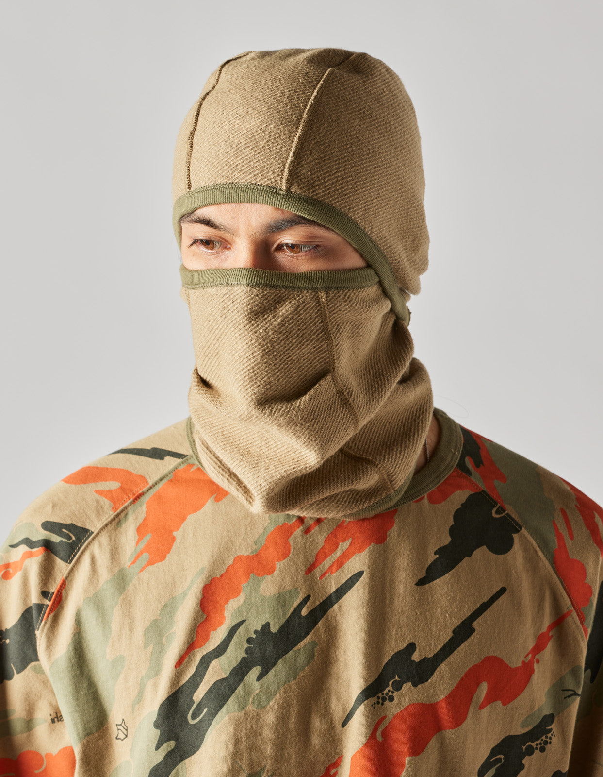 4528 Camo Barbute Balaclava Blaze Woodland