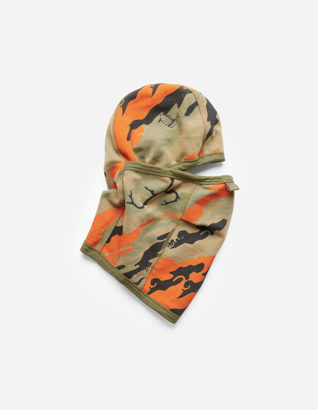 4528 Camo Barbute Balaclava Blaze Woodland