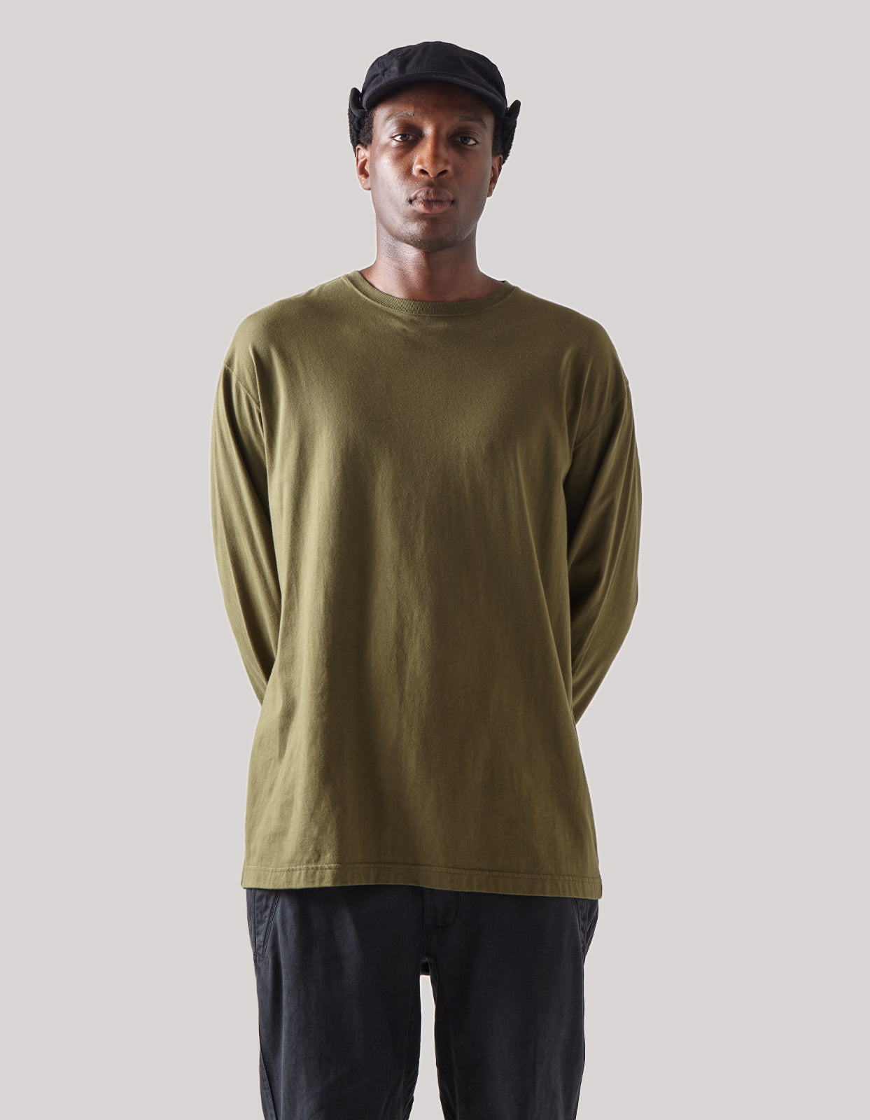 4536 Fire Phoenix L/S T-Shirt Olive OG-107F