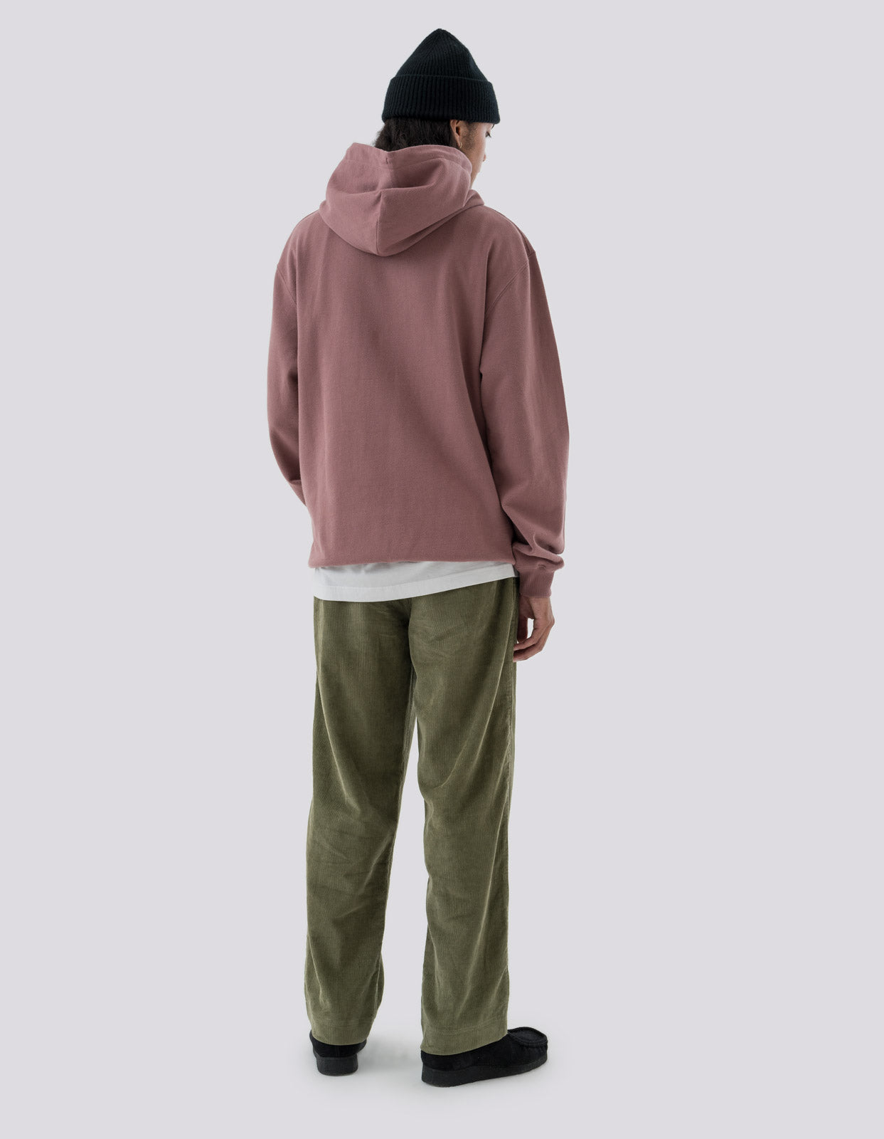 4537 Fire Phoenix Hooded Sweat Murasaki Purple
