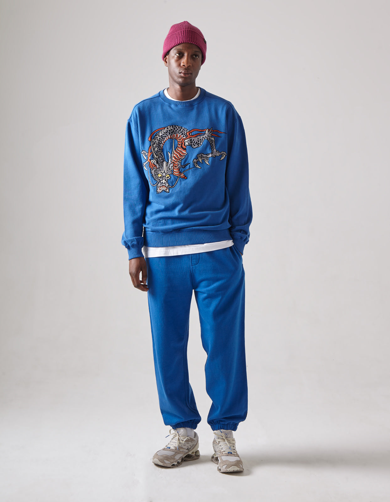 4623 Maharishi Organic Sweatpants Workwear Blue
