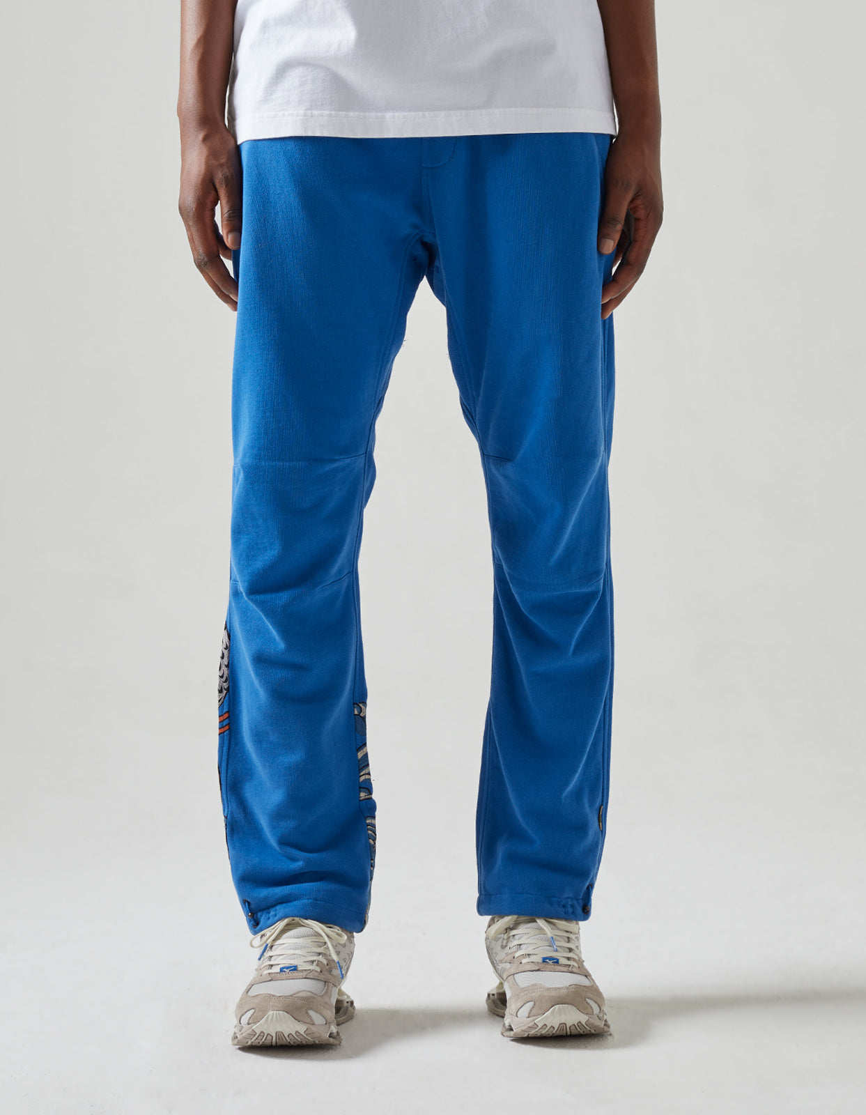 4543 Duelling Dragons Sweatpants Workwear Blue
