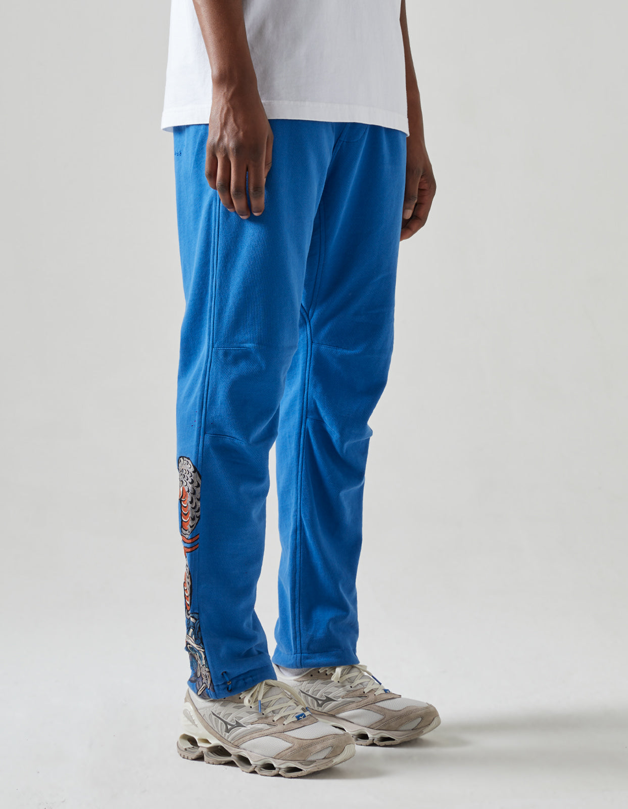 4543 Duelling Dragons Sweatpants Workwear Blue