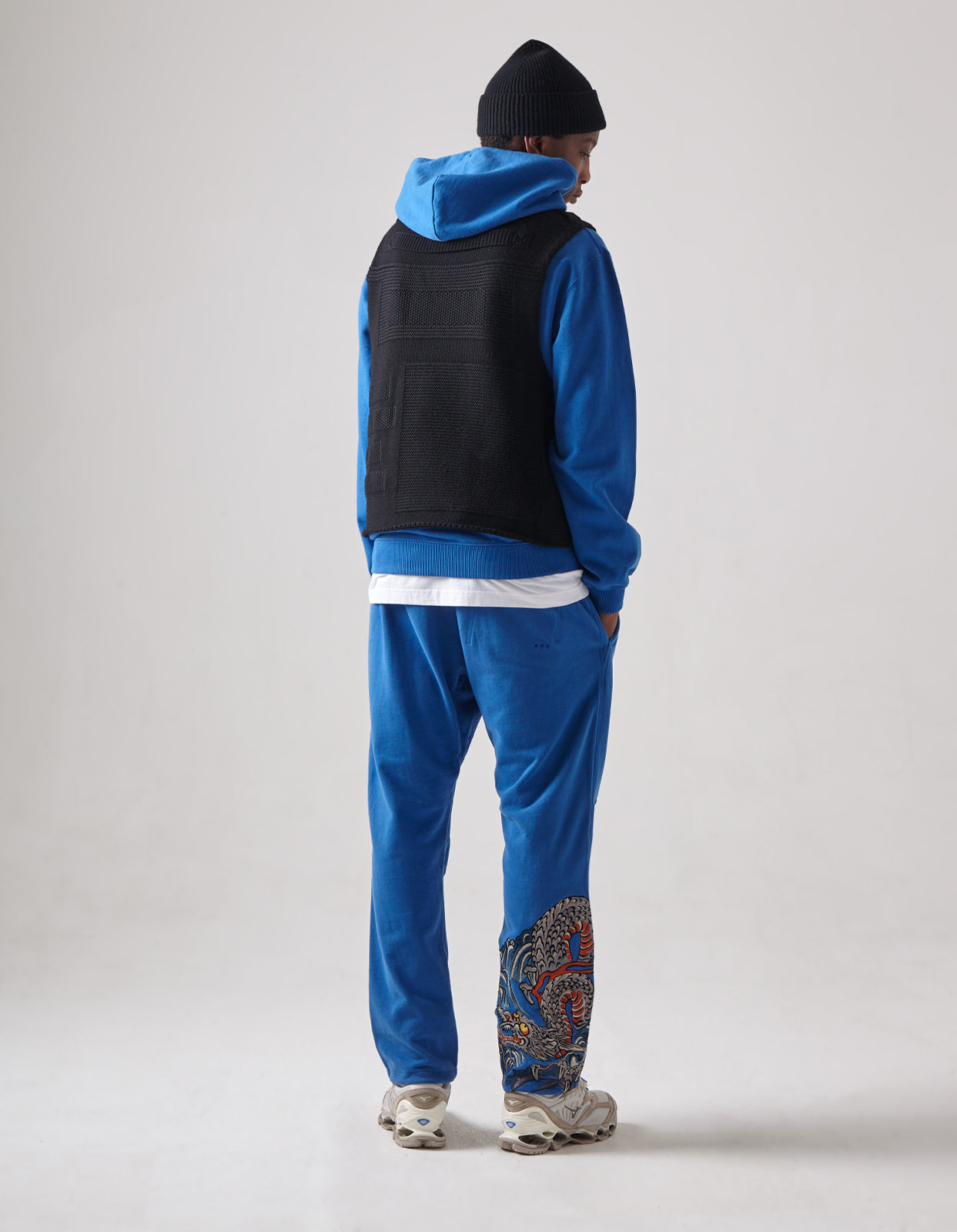 1092 Knitted Ballistic Vest Black