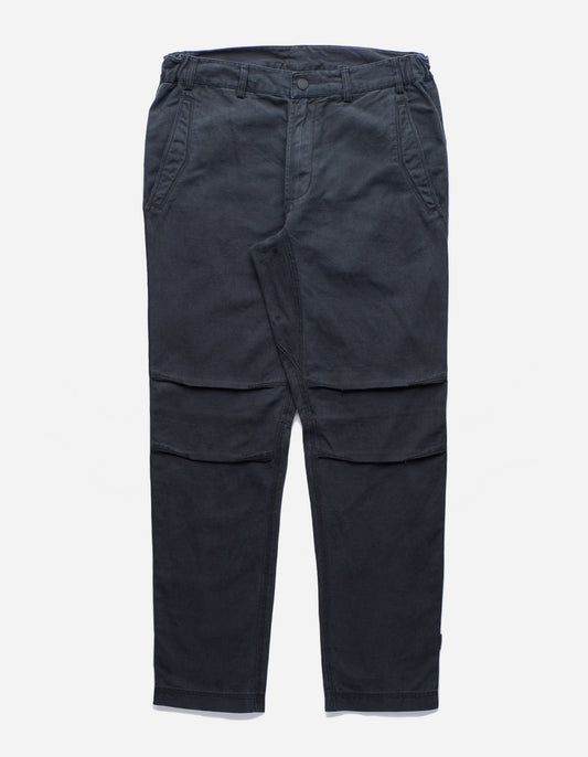 4544 Washed Hemp Custom Pants Black