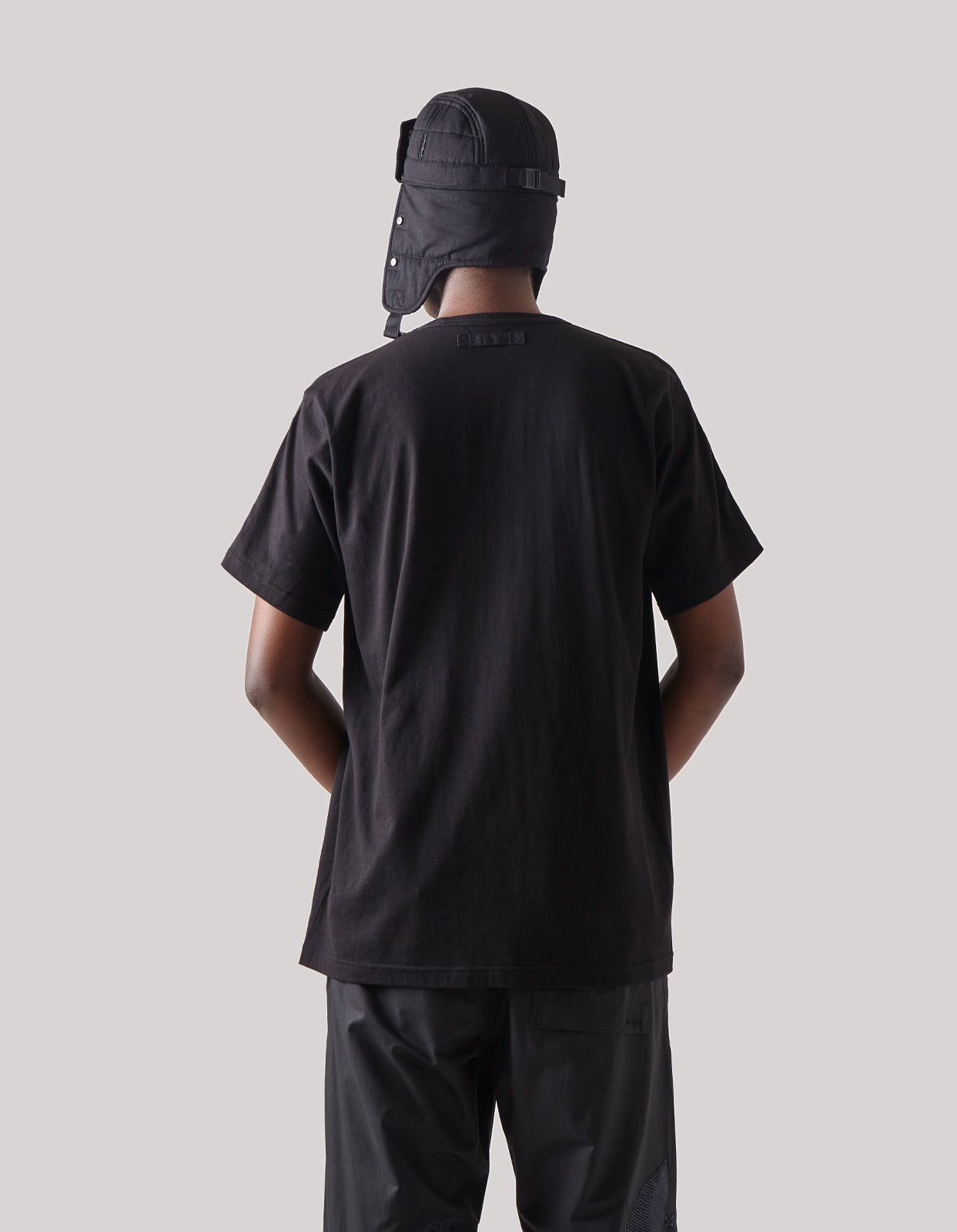 4555 Organic Travel T-Shirt Black/Black