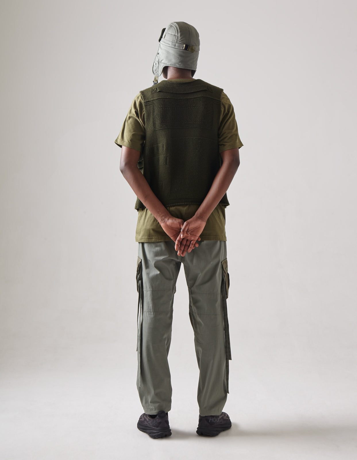 1092 Knitted Ballistic Vest Olive