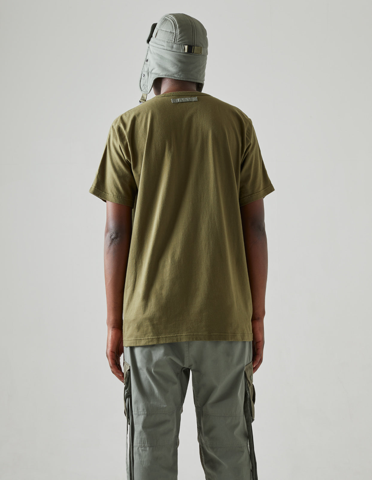 4555 Organic Travel T-Shirt Olive OG-107F/Sage