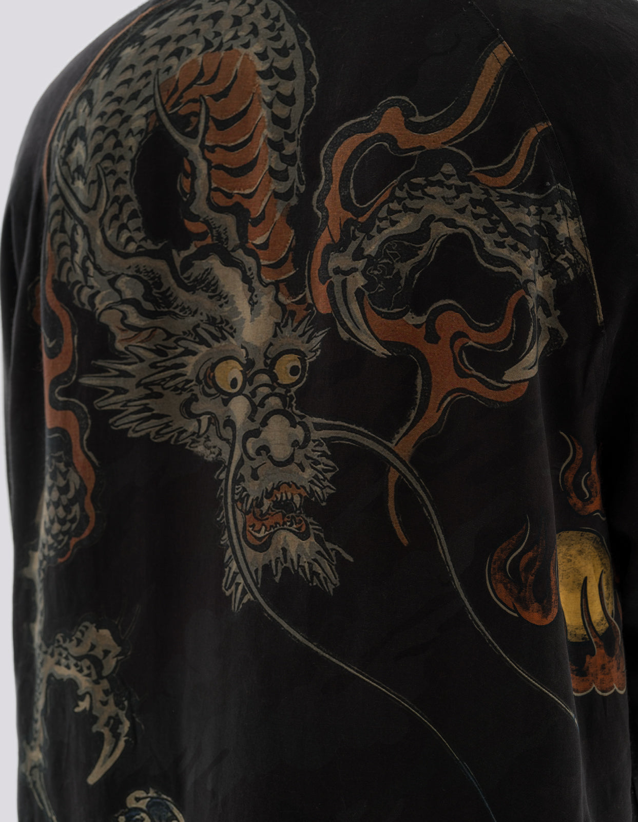 4562 Sue-Ryu Reversible Kimono Subdued Night/Black