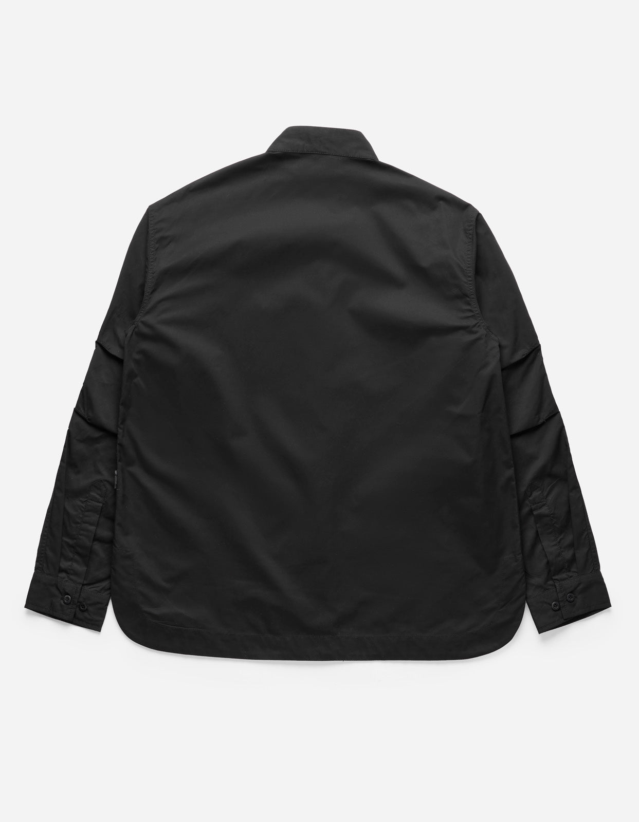 4585 Stand Collar Shirt Black