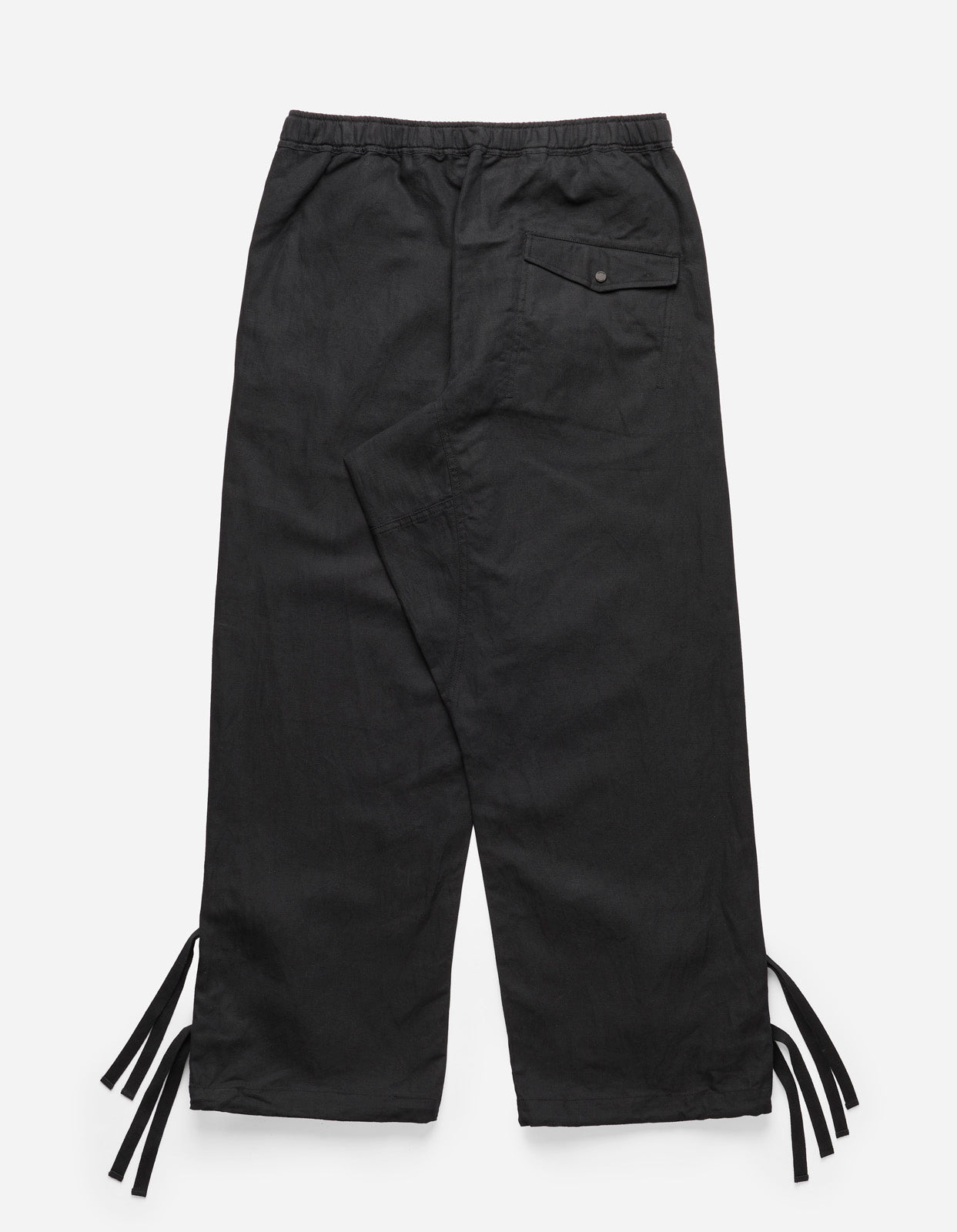 4590 Shinobi Hemp Track Pants Black