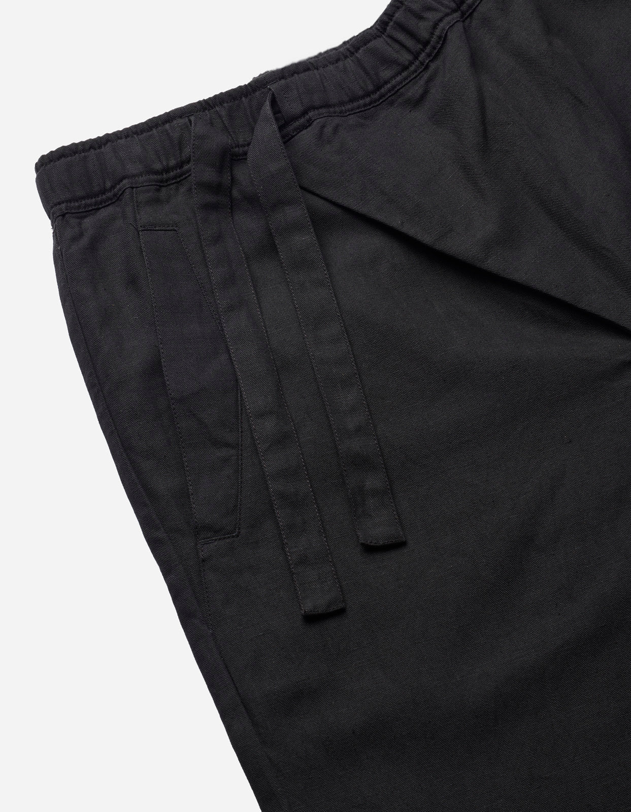 4590 Shinobi Hemp Track Pants Black