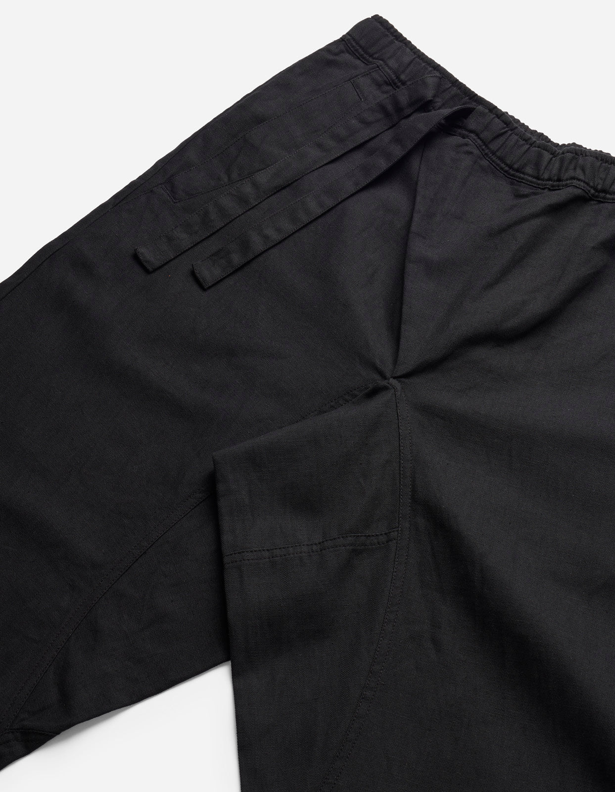 4590 Shinobi Hemp Track Pants Black