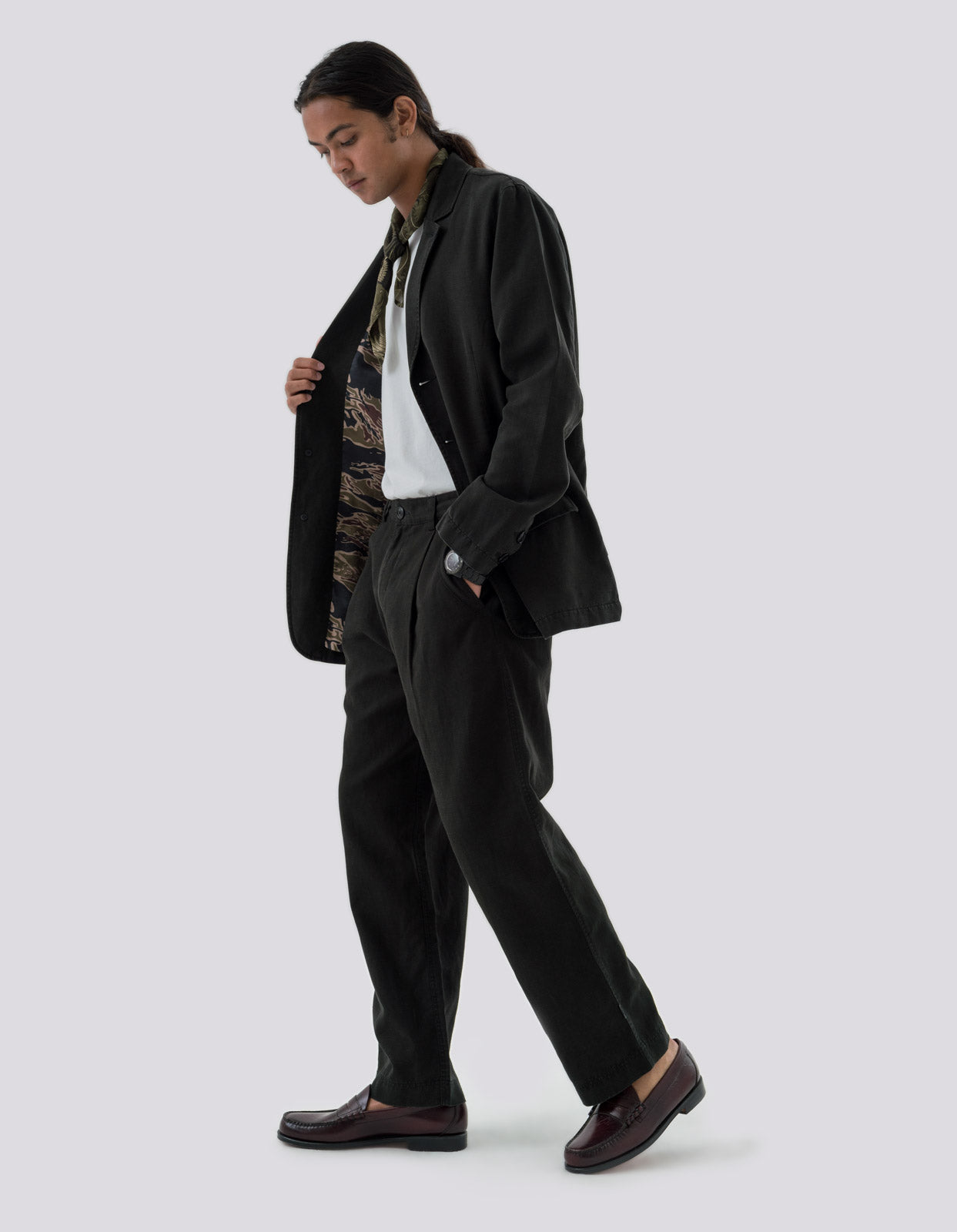 4603 Hemp U.S. Blazer Black