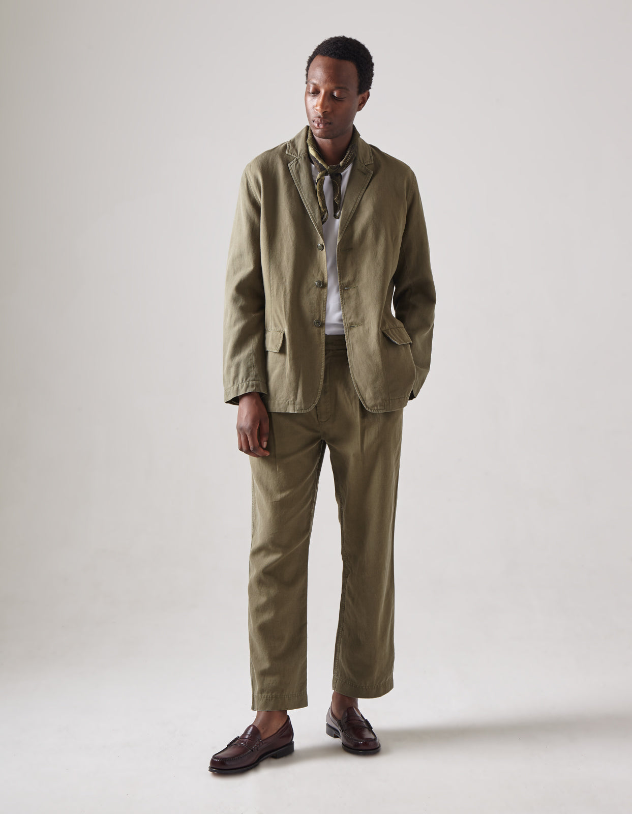 4604 Hemp U.S. Chino · Loose Olive OG-107F