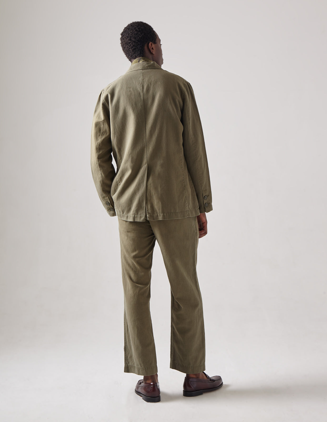 4604 Hemp U.S. Chino · Loose Olive OG-107F