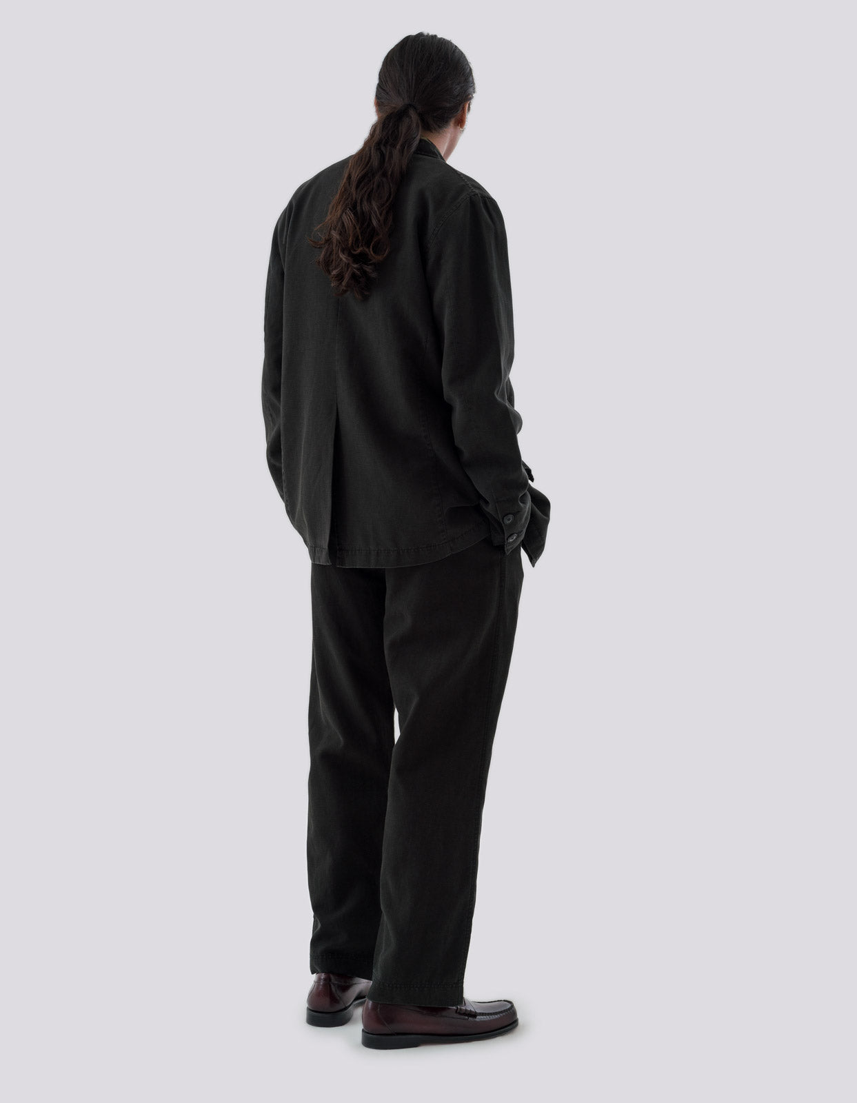 4604 Hemp U.S. Chino · Loose Black