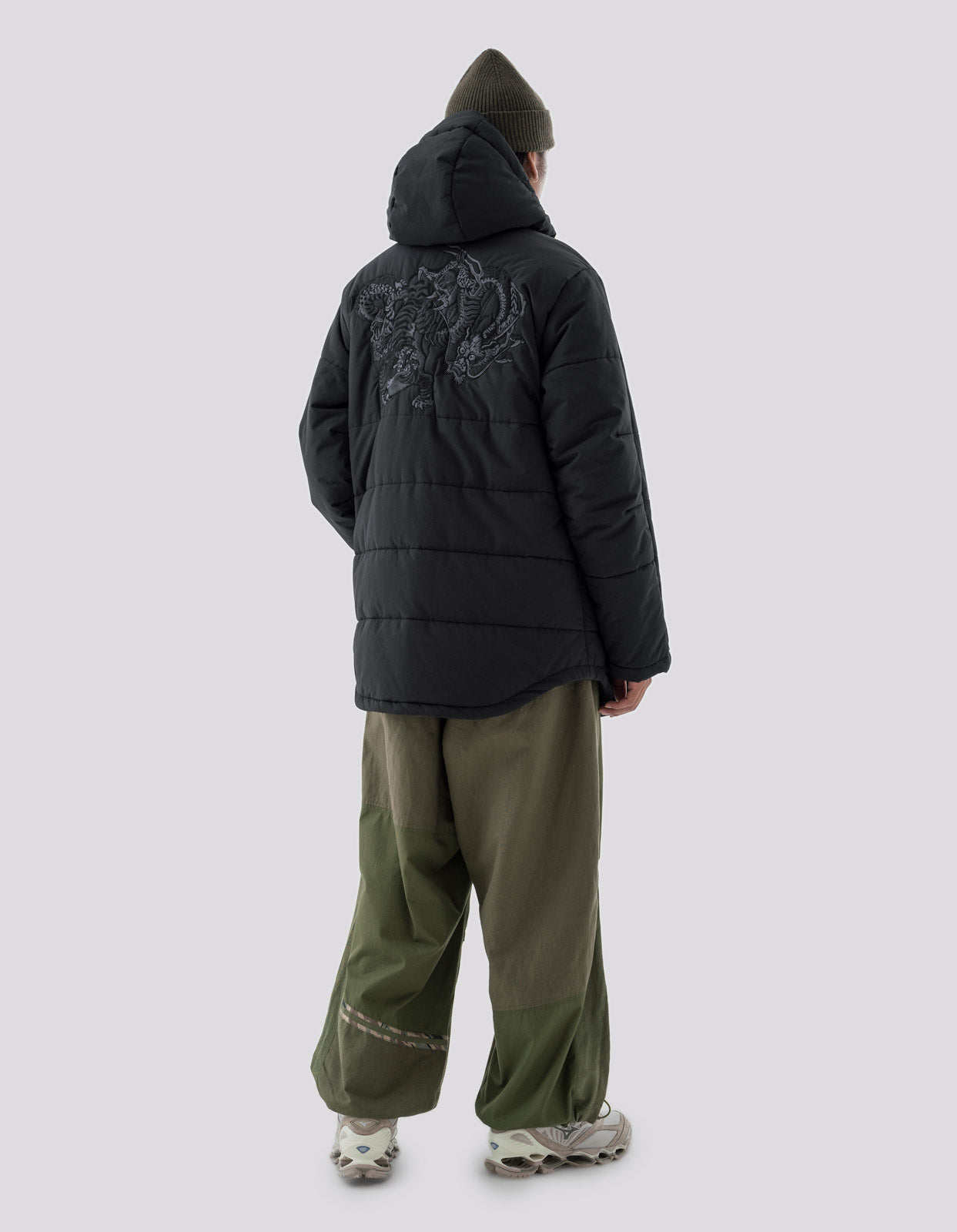 4608 Primaloft® Padded Dragon Parka Black