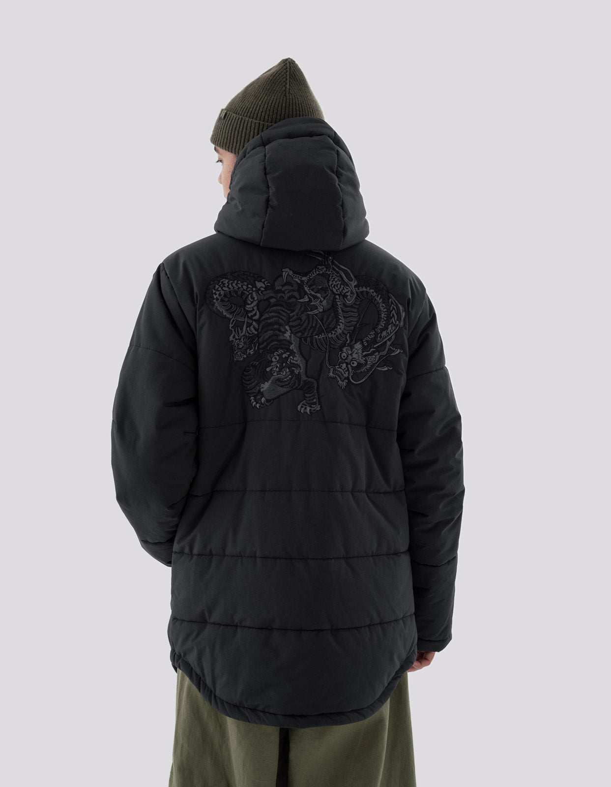 4608 Primaloft® Padded Dragon Parka Black